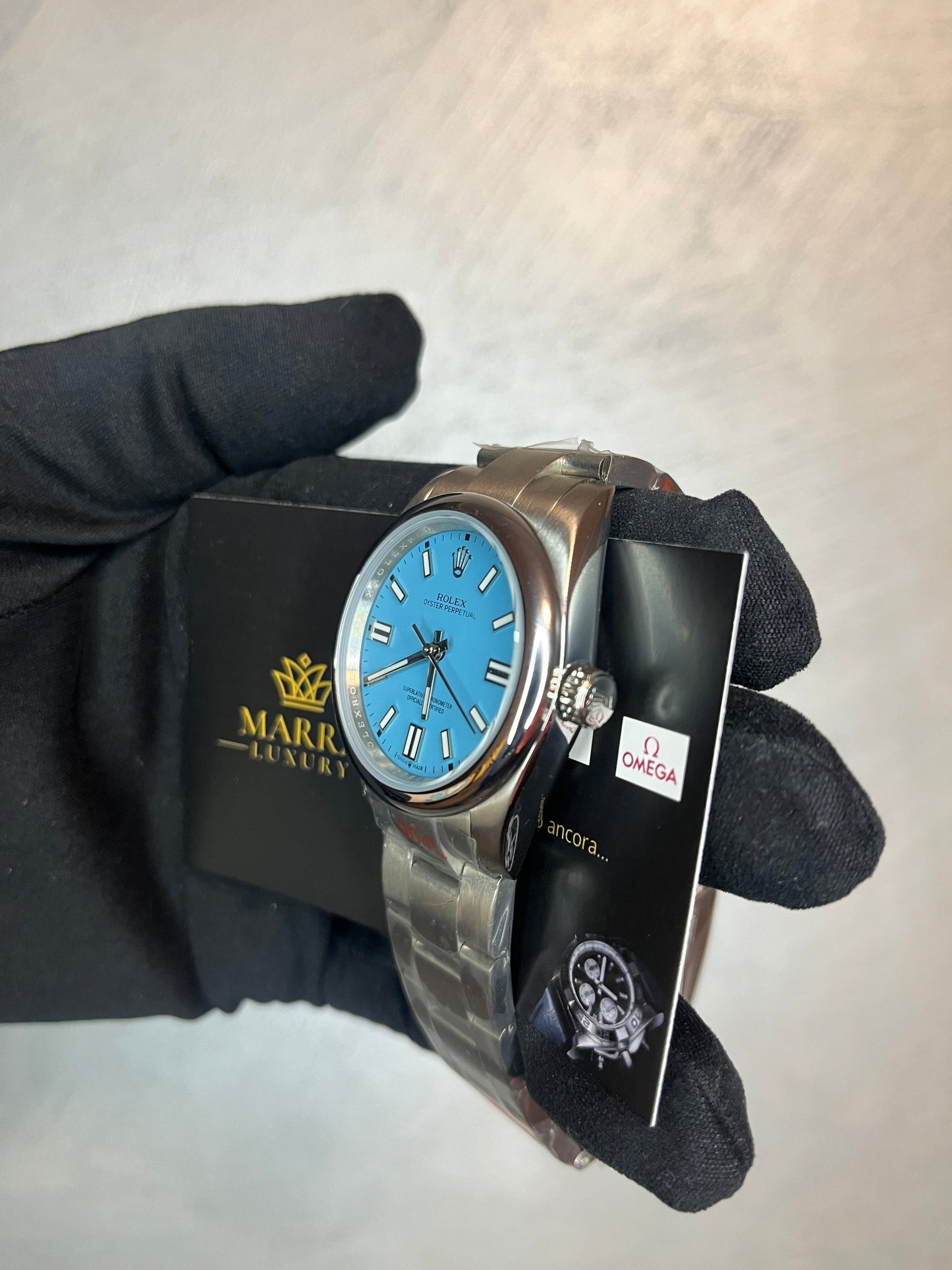 OYSTER PERPETUAL QUADRANTE TIFFANY