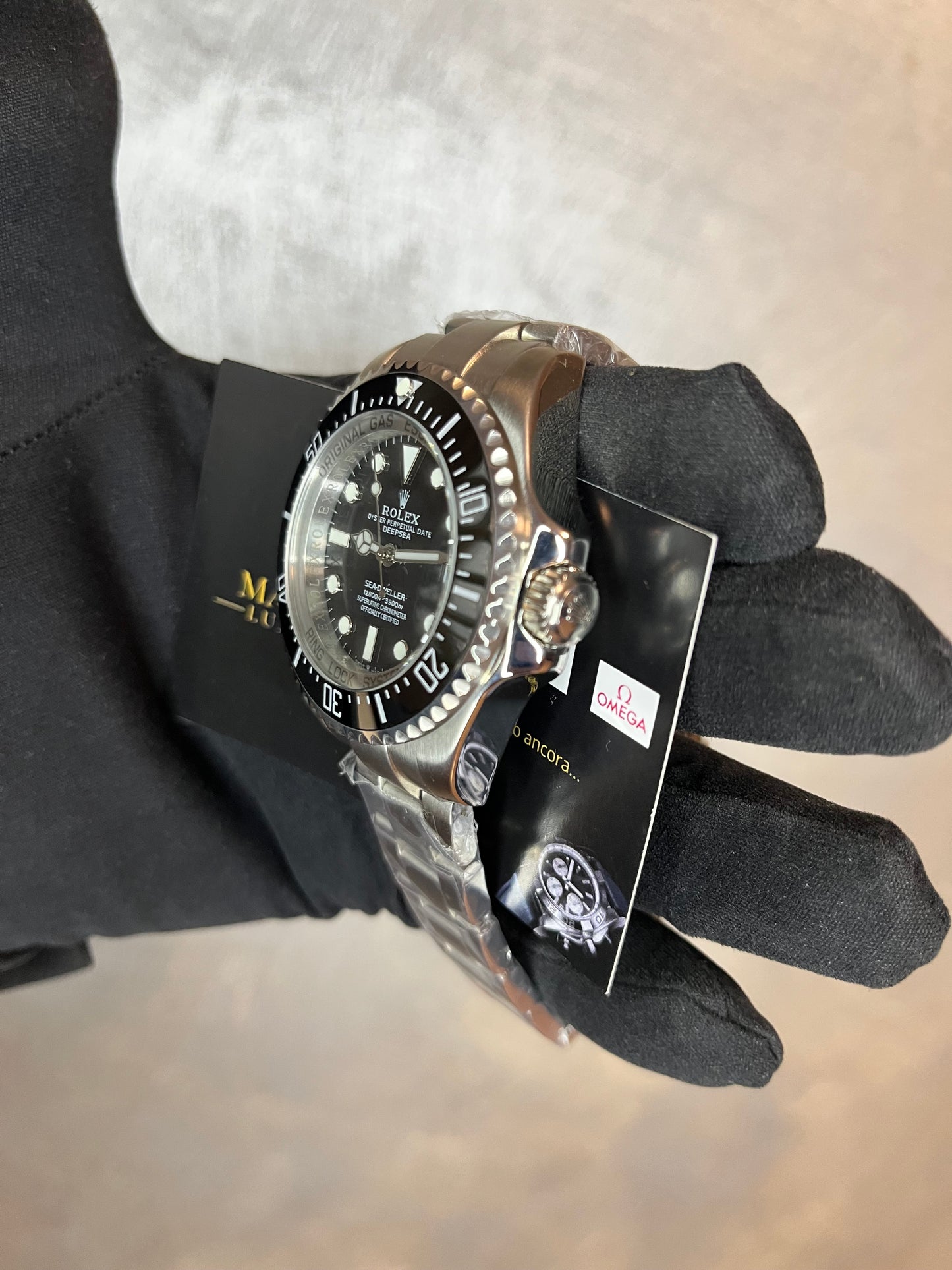 SEA DWELLER DEEPSEA QUADRANTE NERO