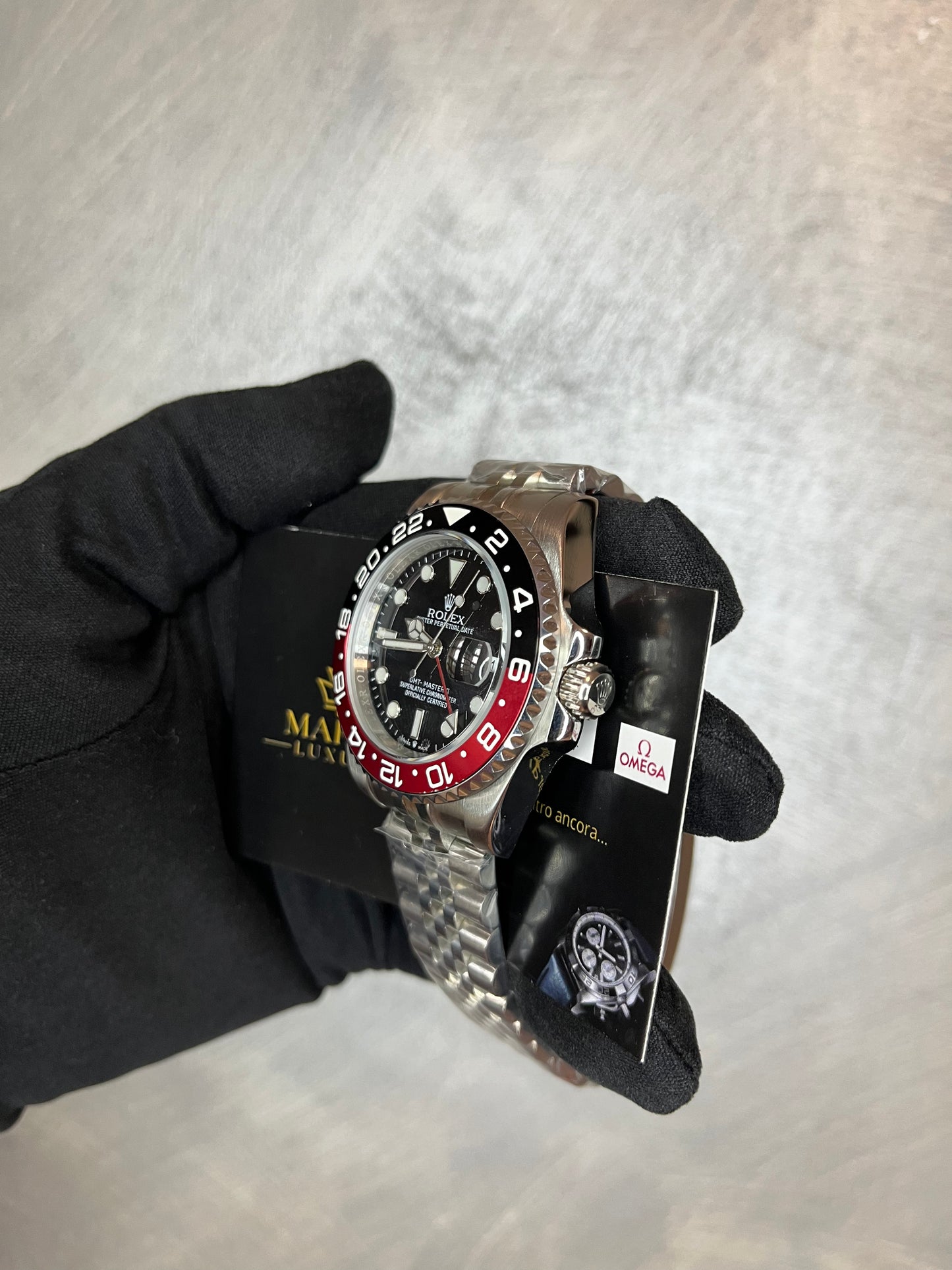 ROLEX GMT MASTER COKE JUBILEE