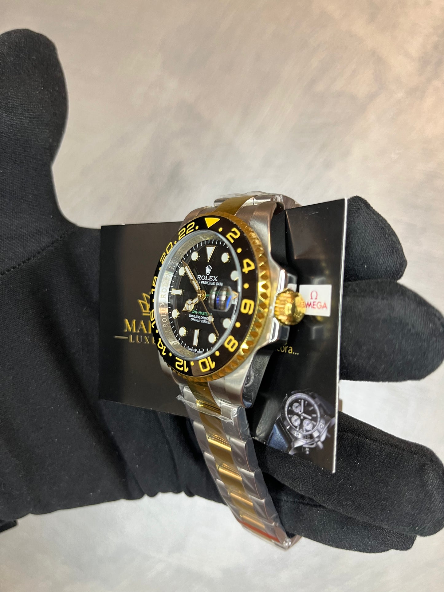 ROLEX GMT MASTER ZOMBIE ORO E ACCIAIO