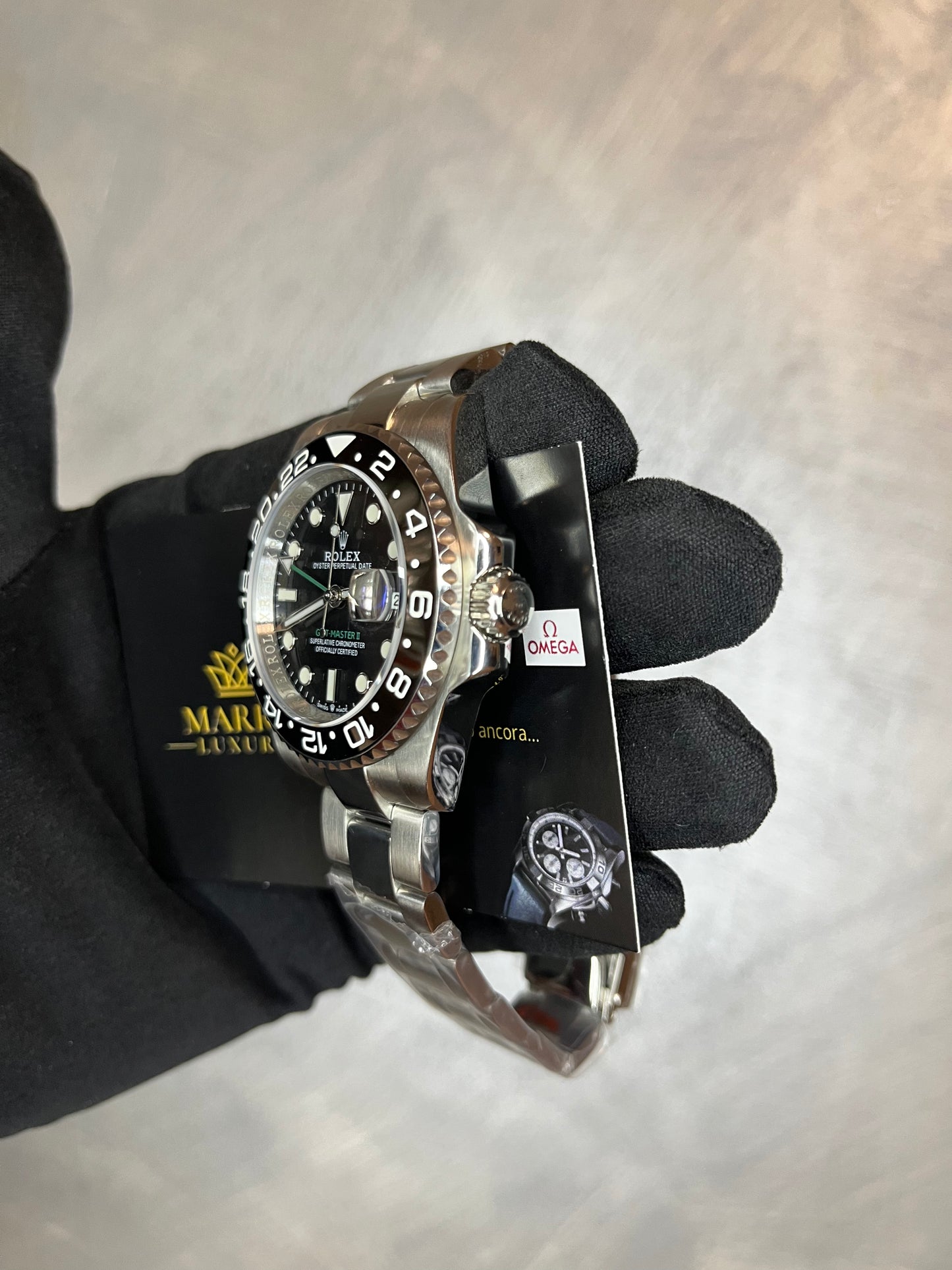 ROLEX GMT MASTER OYSTER BLACK DYAL