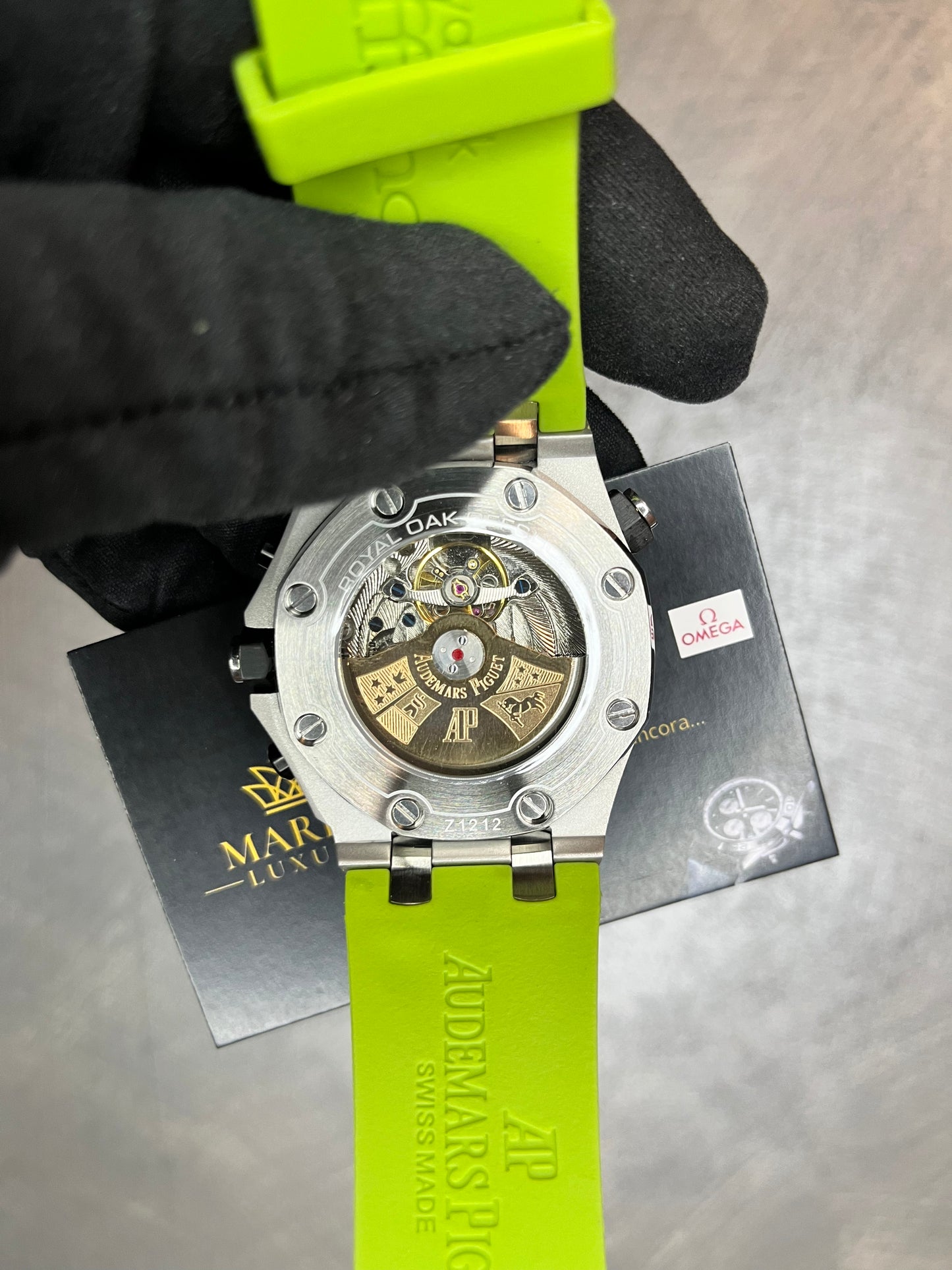 AUDEMARS PIGUET ROYAL OAK OFFSHORE CINTURINO IN CAUCCIÙ VERDE
