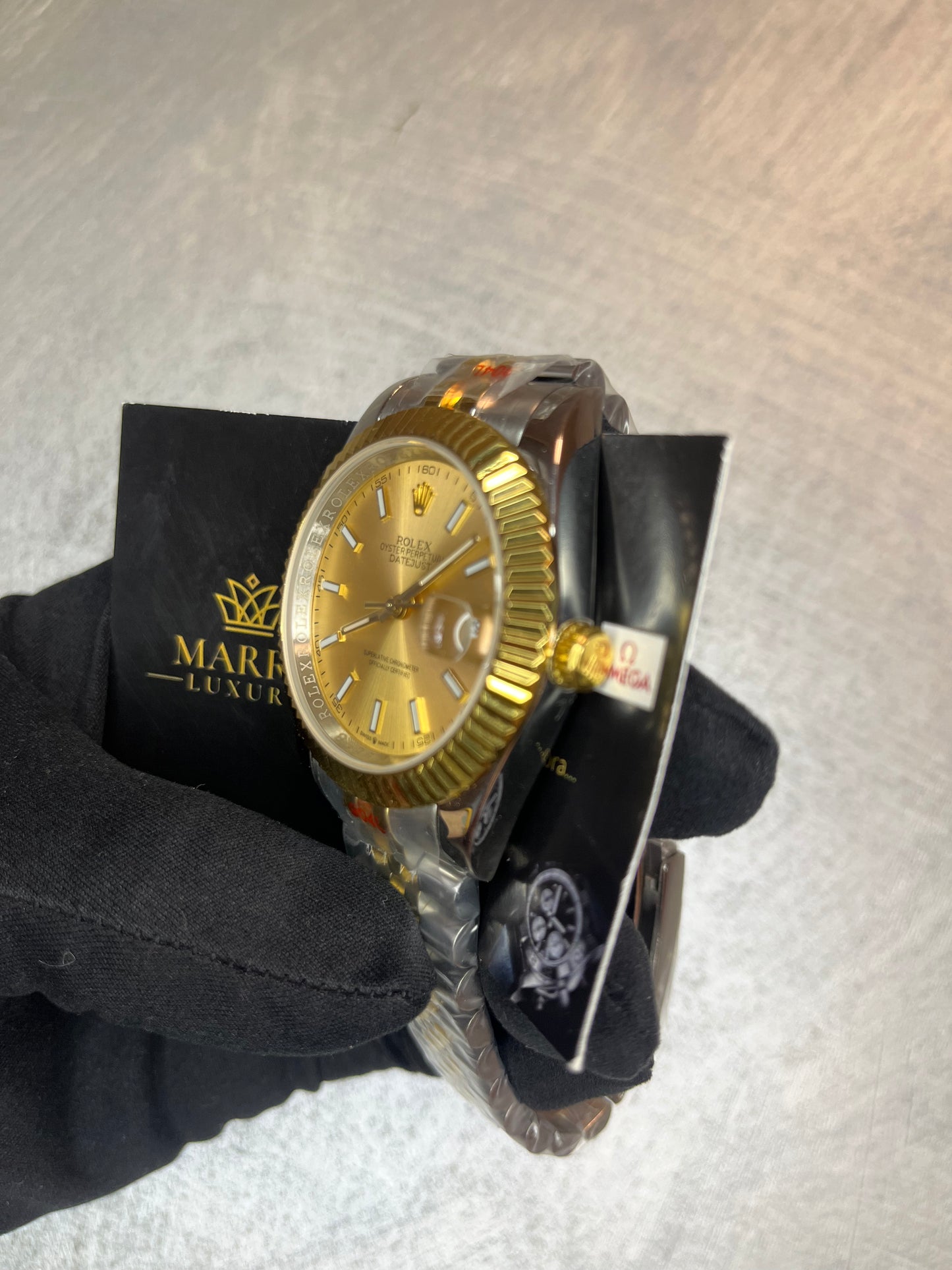 ROLEX DATEJUST JUBILEE QUADRANTE ORO