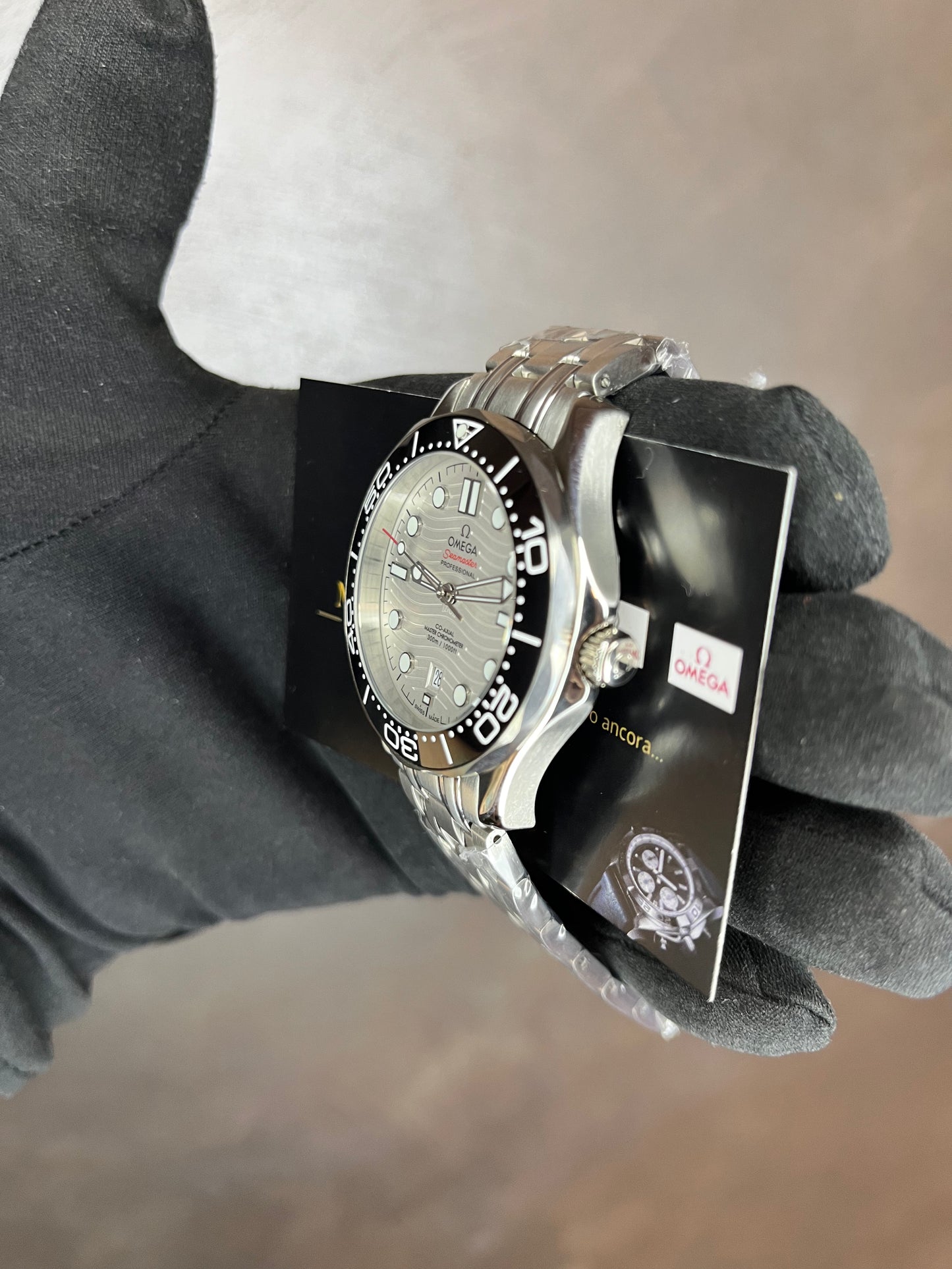 OMEGA SEAMASTER DIVER QUADRANTE GRIGIO