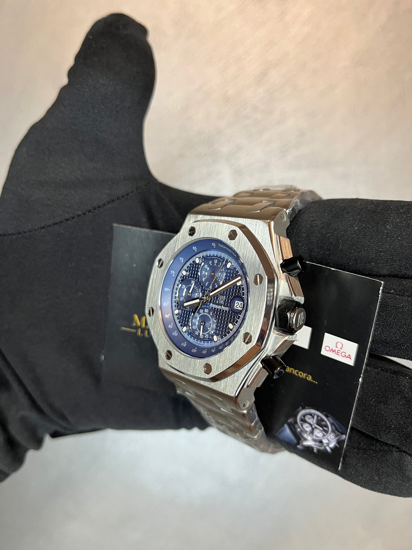 AUDEMARS PIGUET ROYAL OAK OFFSHORE CHRONO QUADRANTE BLU