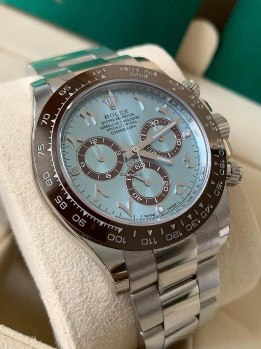 Rolex Daytona Platinum Arabic