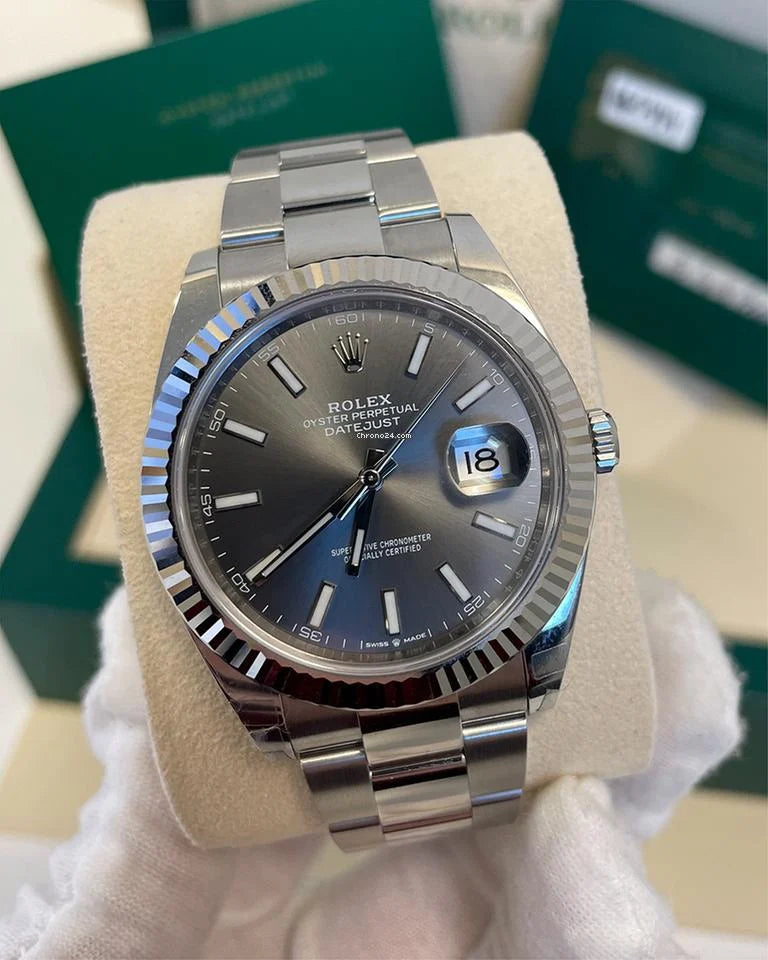 Rolex Datejust Oyster Quadrante Grigio