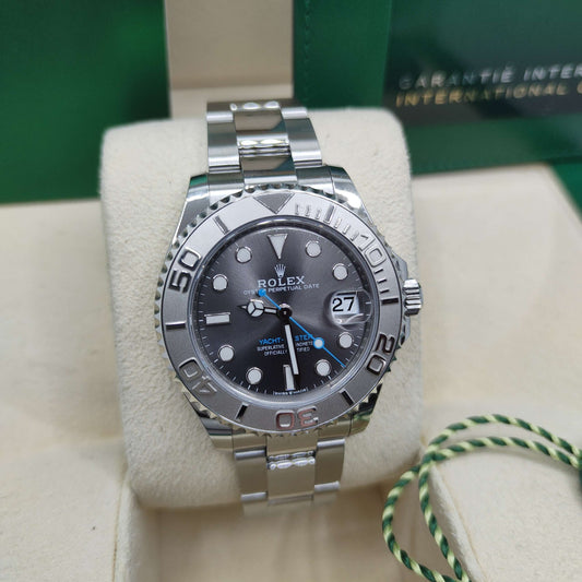 Rolex Yachtmaster Acciao Ghiera e Quadrante Grigio