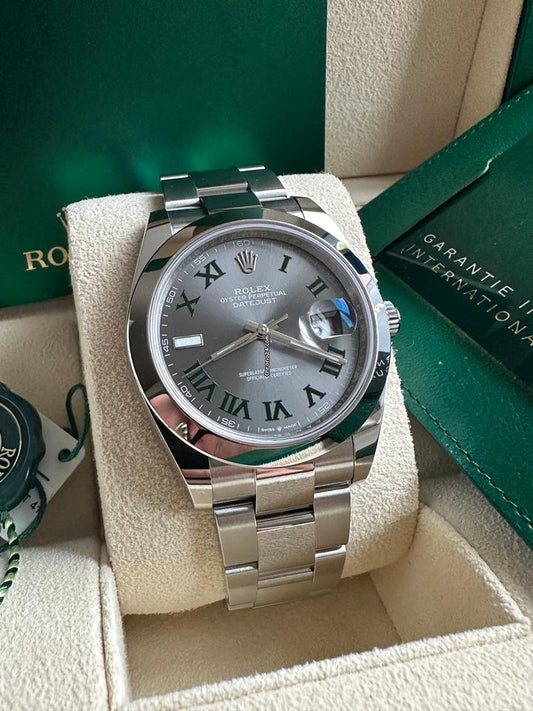 Rolex Datejust Wimbledon Oyster Acciaio