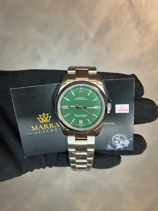 OYSTER PERPETUAL QUADRANTE VERDE