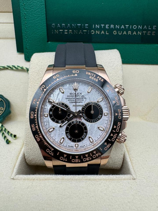 Rolex Daytona Oysterflex Quadrante Meteorite