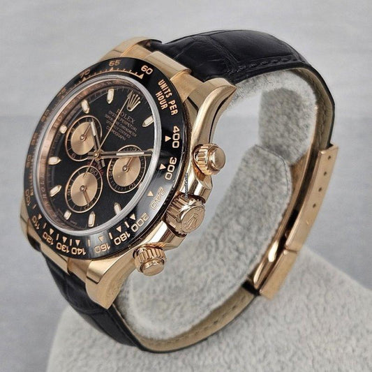 Rolex Daytona Oro Cinturino in Pelle