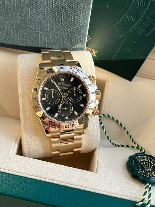 Rolex Daytona Oro Quadrante Nero