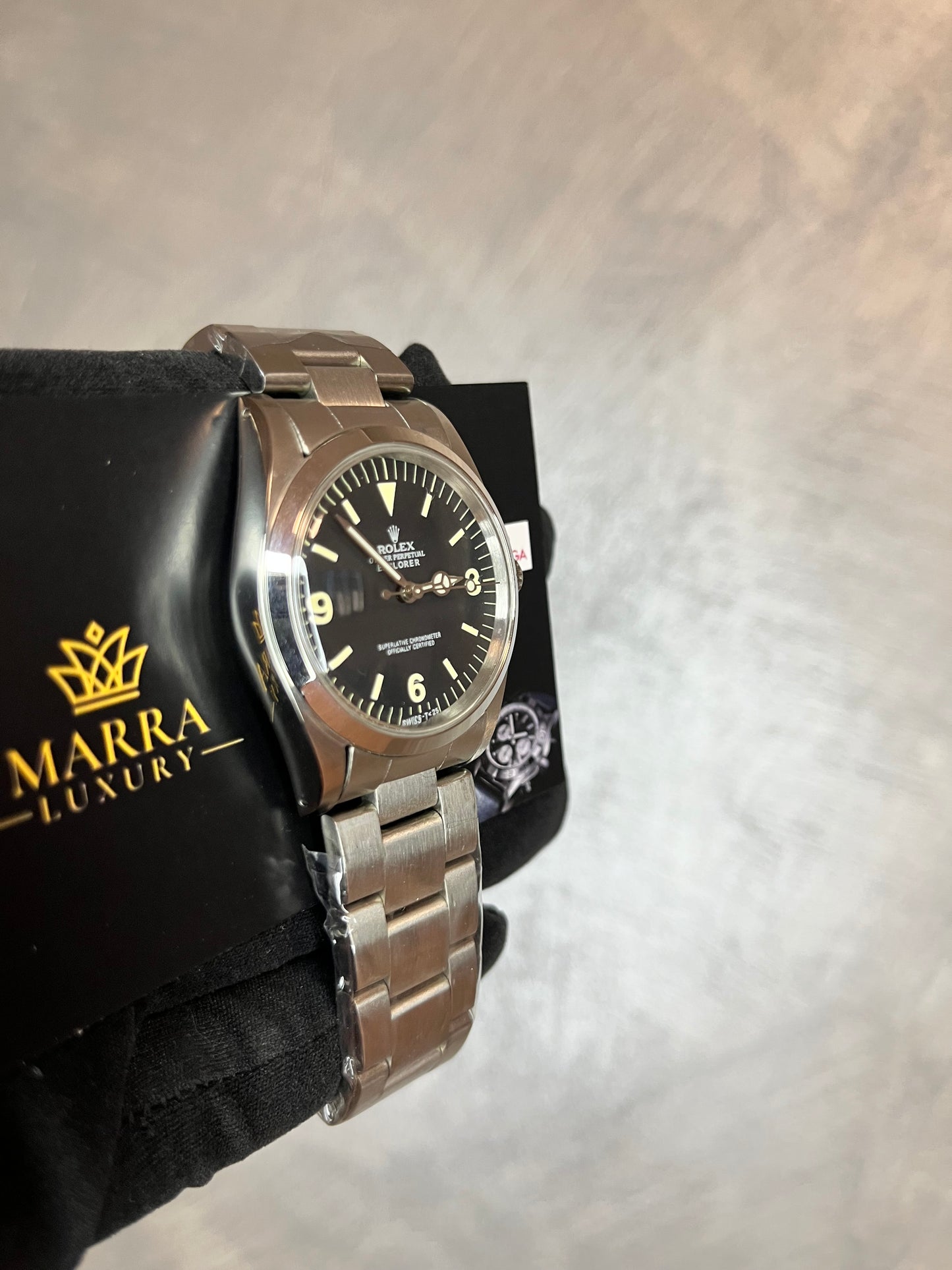 EXPLORER VINTAGE QUADRANTE NERO