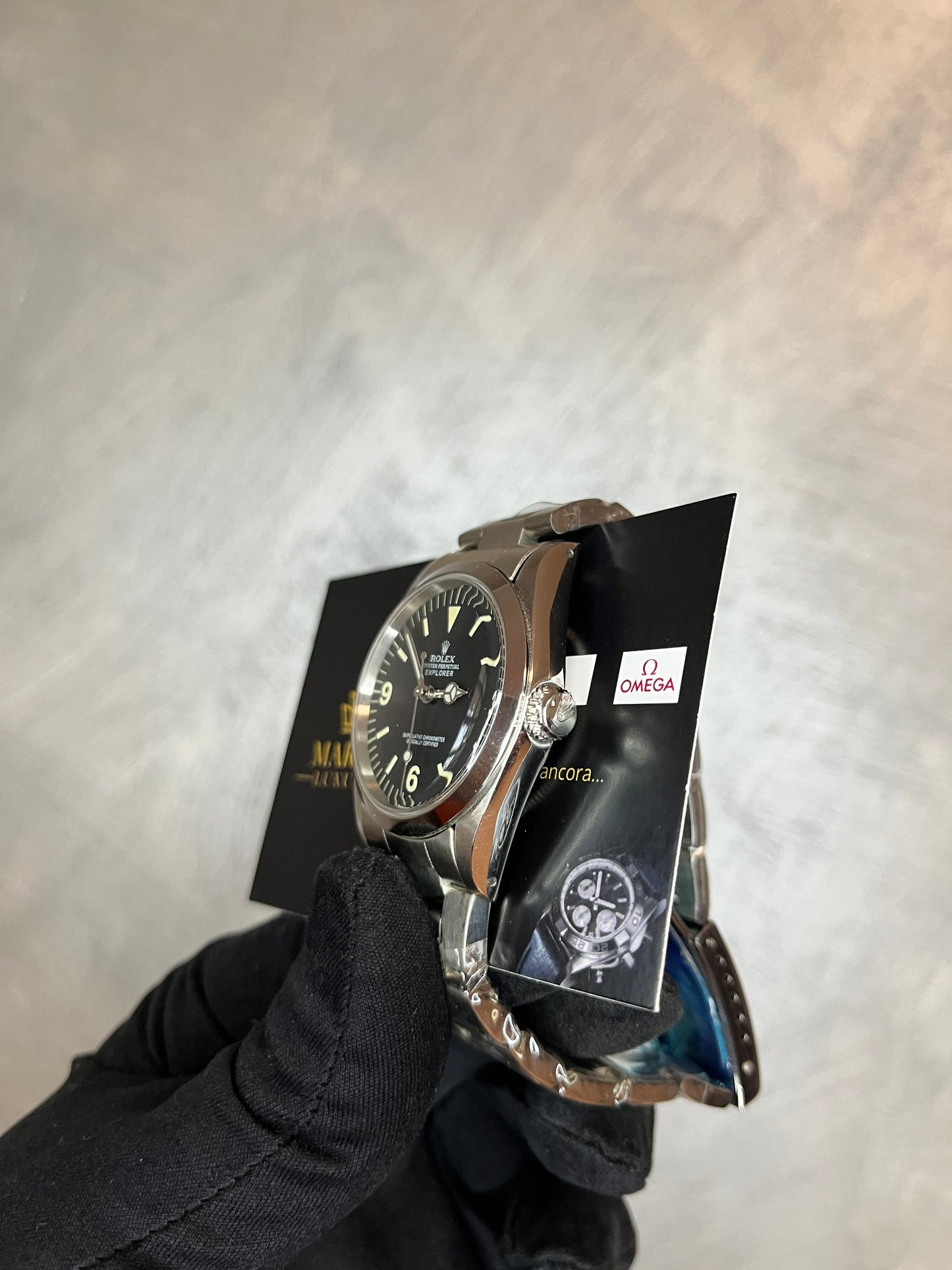 EXPLORER VINTAGE QUADRANTE NERO