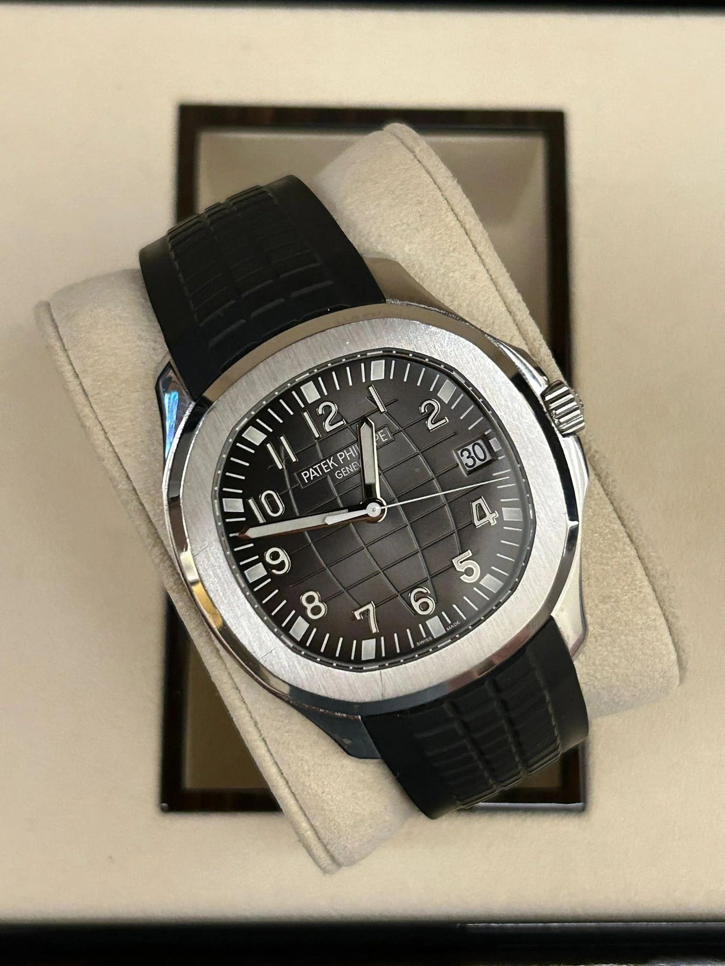 Patek Philippe Aquanaut Nero e Acciaio