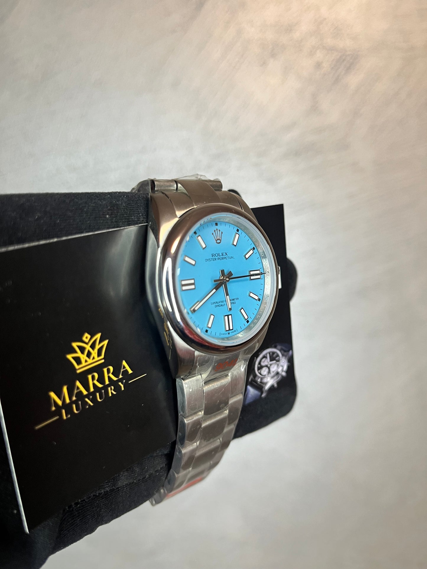 OYSTER PERPETUAL QUADRANTE TIFFANY