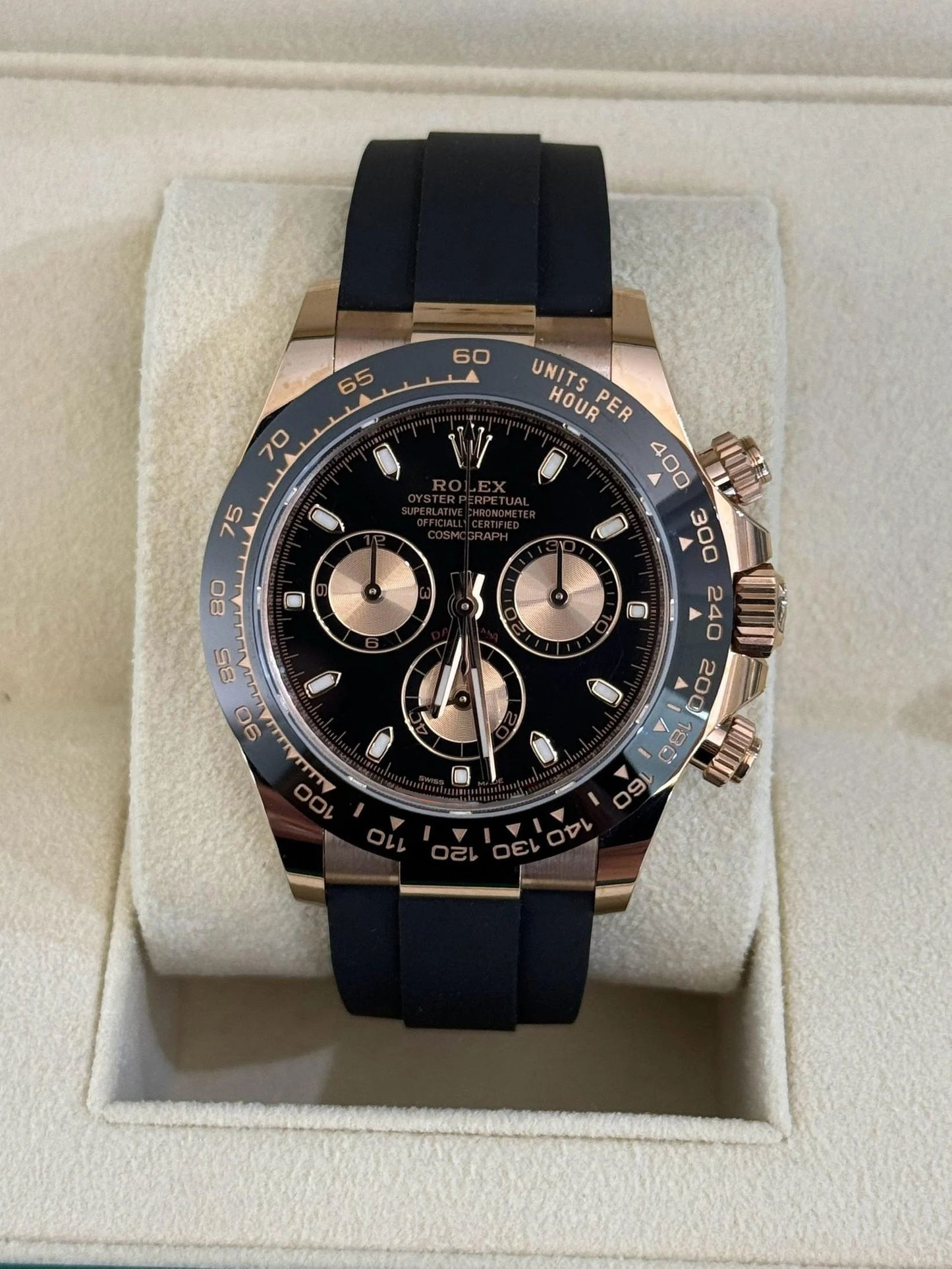 Rolex Daytona Oysterflex Quadrante Nero