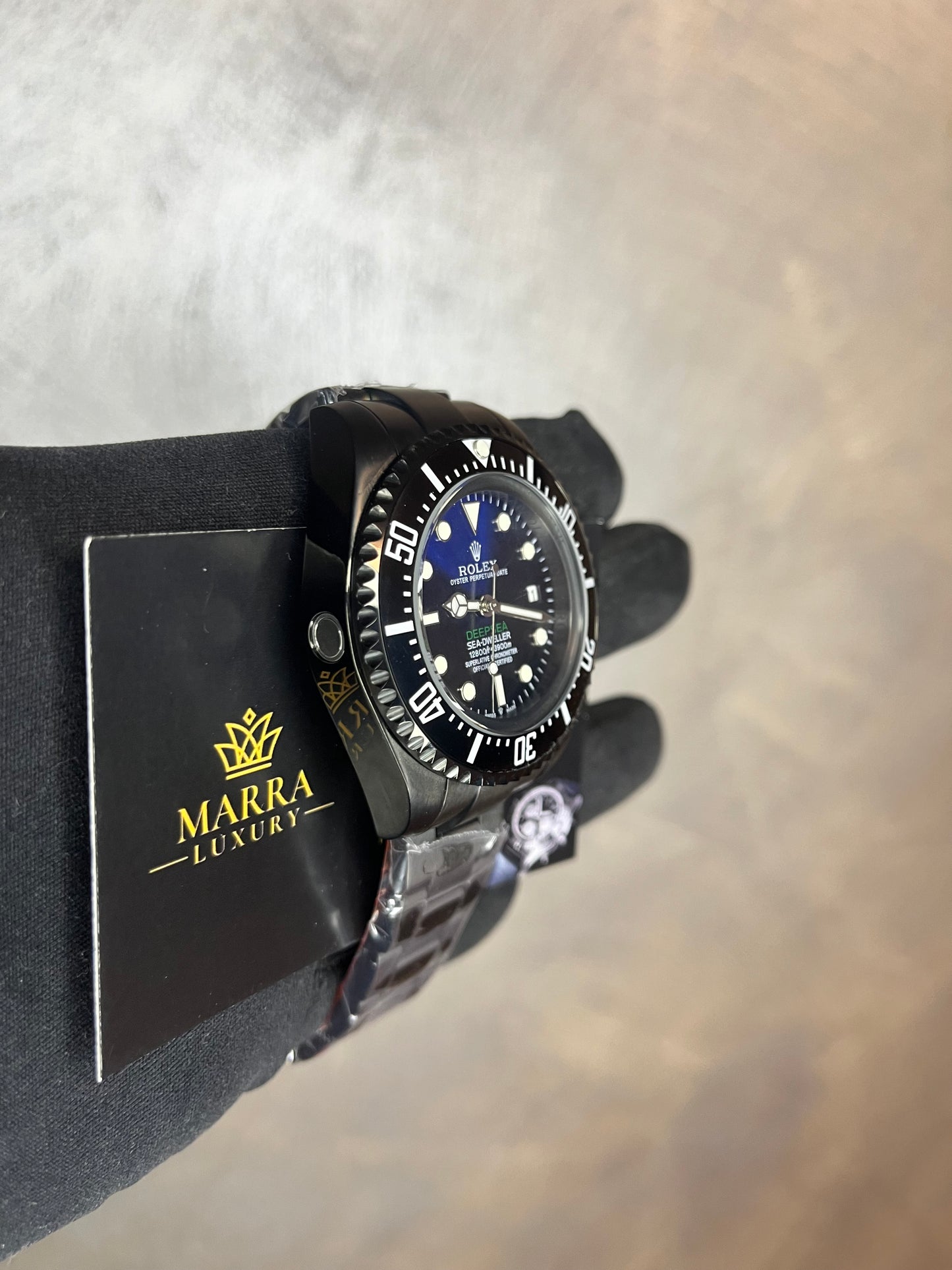 SEA DWELLER DEEPSEA FULL BLACK QUADRANTE NERO