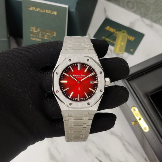 Audemars Piguet Royal Oak Acciaio Quadrante Rosso