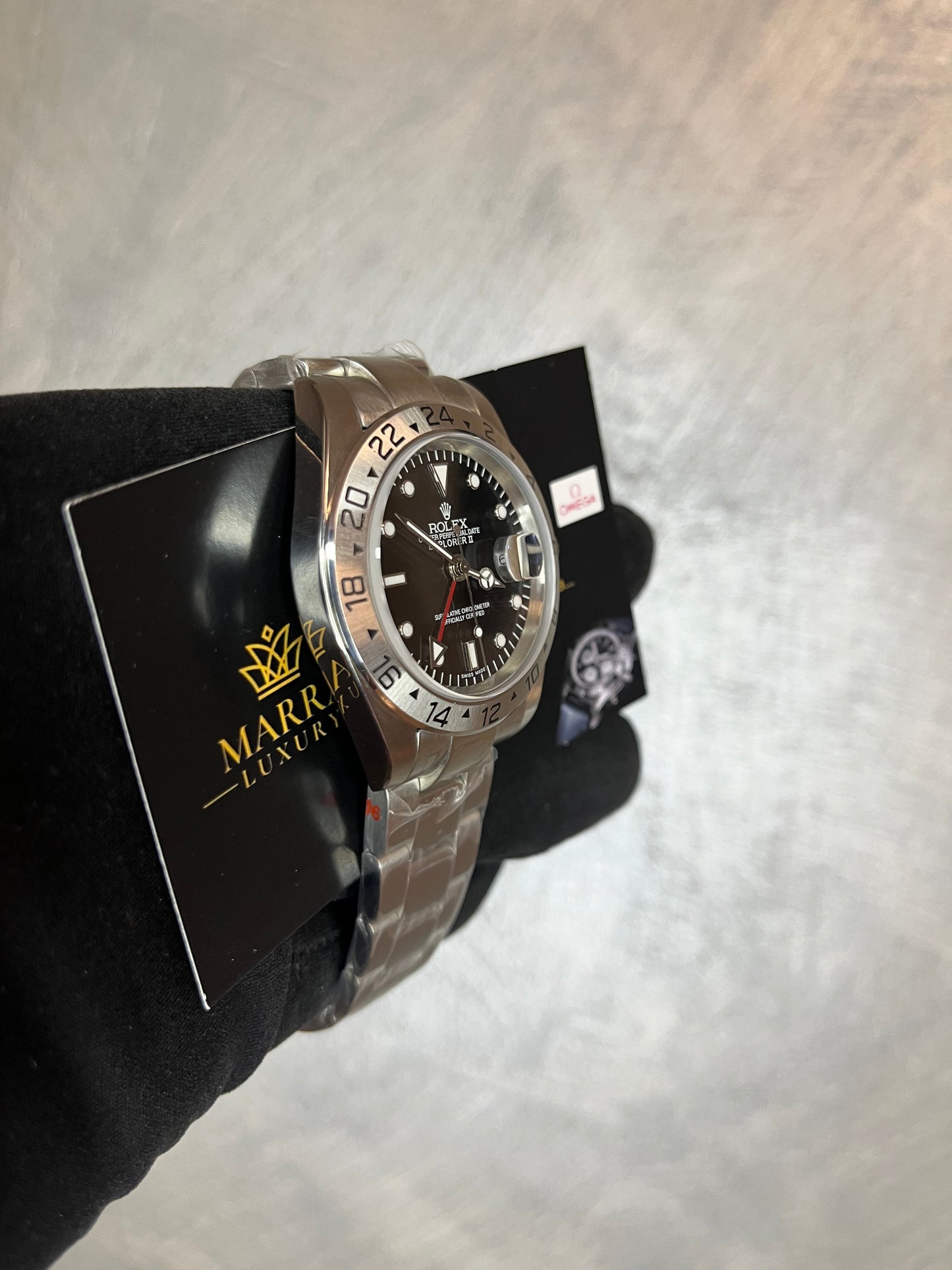EXPLORER II VINTAGE QUADRANTE NERO