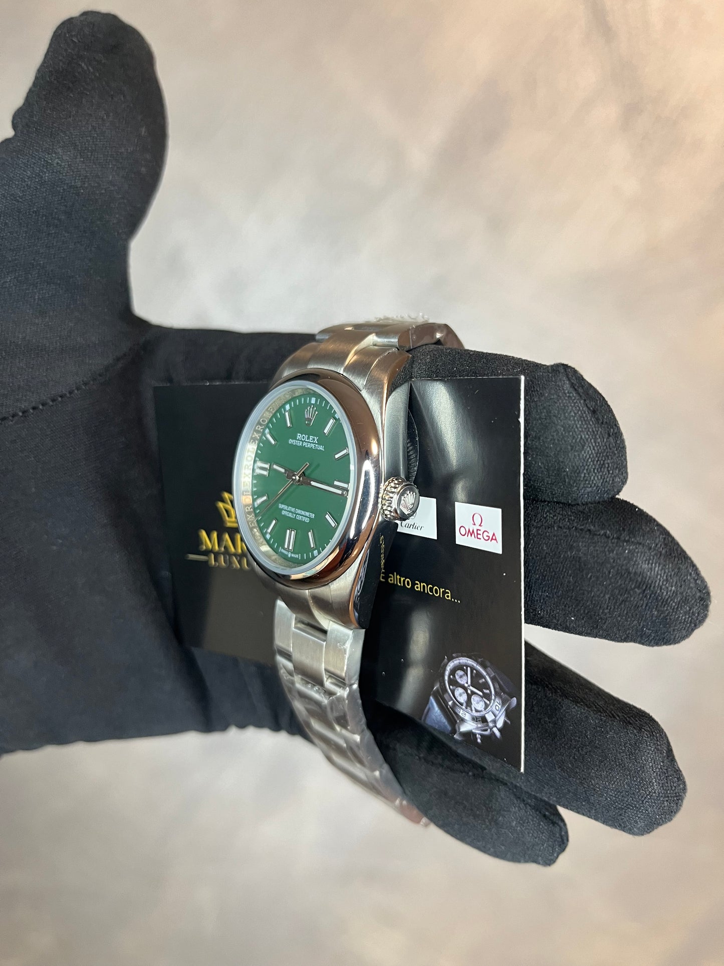 OYSTER PERPETUAL QUADRANTE VERDE