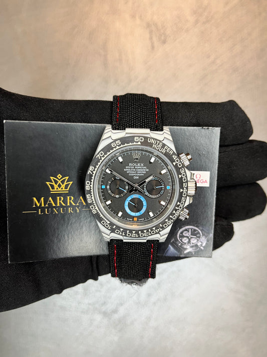 ROLEX DAYTONA CARBONIO DIW QUADRANTE NERO CASSA GRIGIA