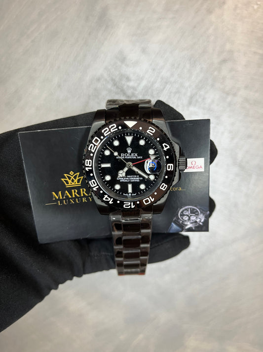 ROLEX GMT MASTER TOTAL BLACK