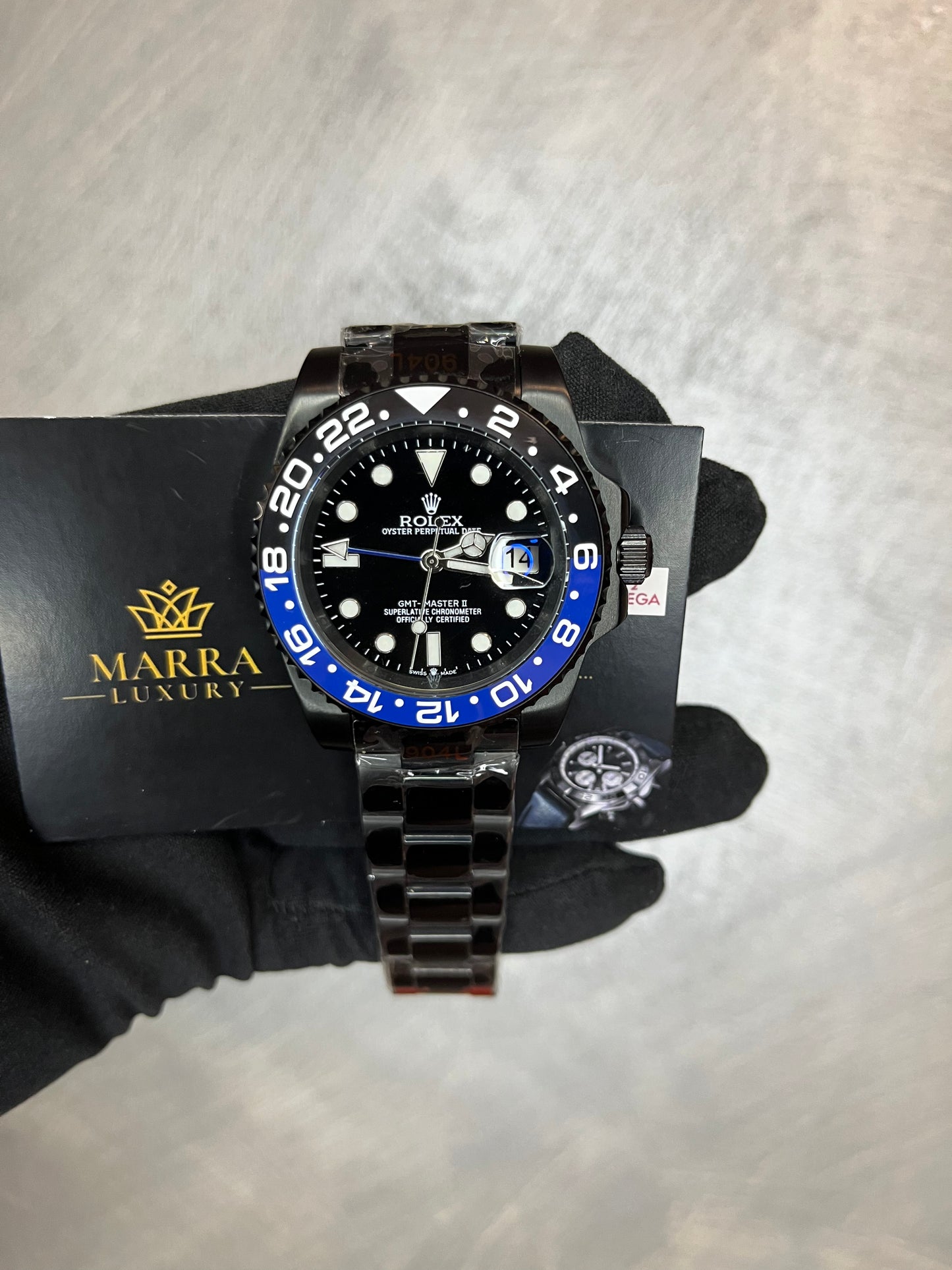 ROLEX GMT MASTER BLACK VENOM