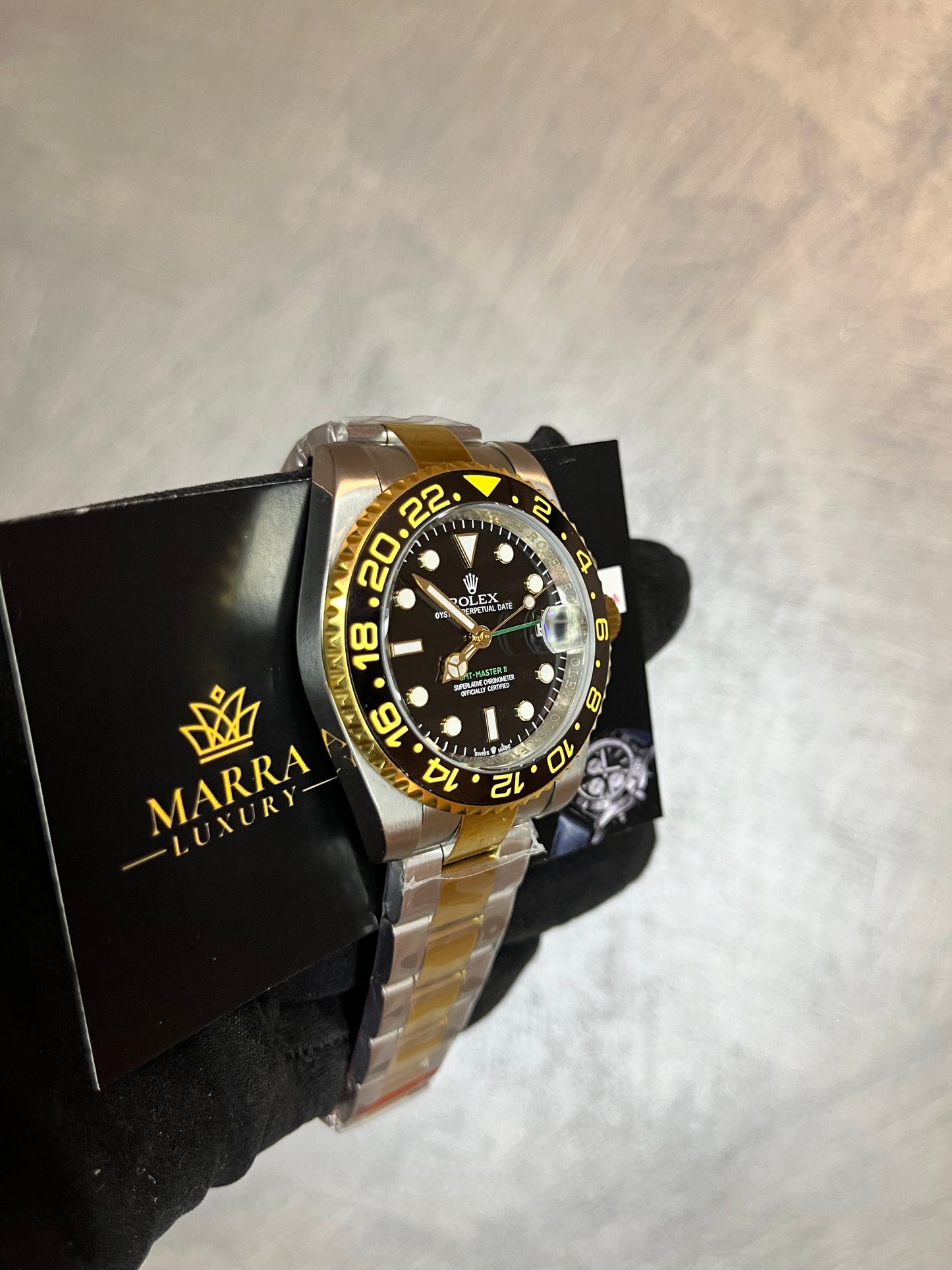 ROLEX GMT MASTER ZOMBIE ORO E ACCIAIO