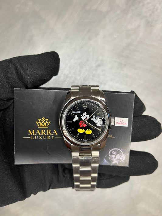 ROLEX DATE JUST OYSTER PERPETUAL  MICKEY MOUSE
