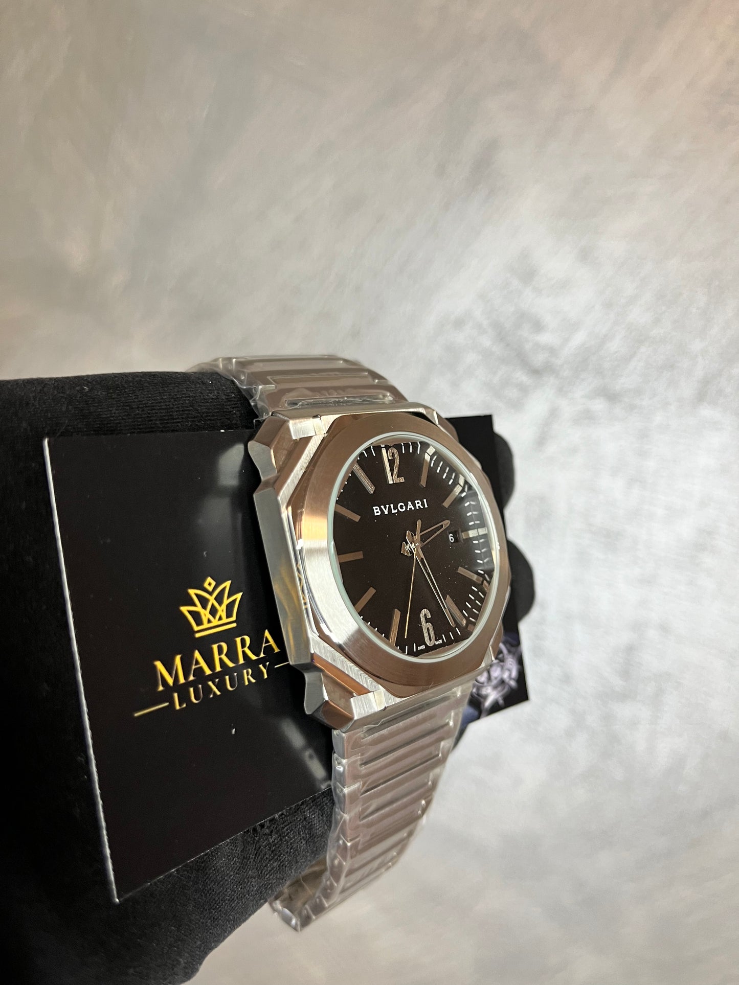 BULGARI OCTO ACCIAIO QUADRANTE NERO