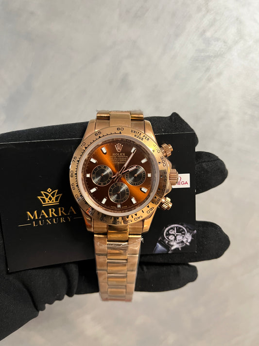 ROLEX DAYTONA ORO ROSA QUADRANTE CHOCOLAT