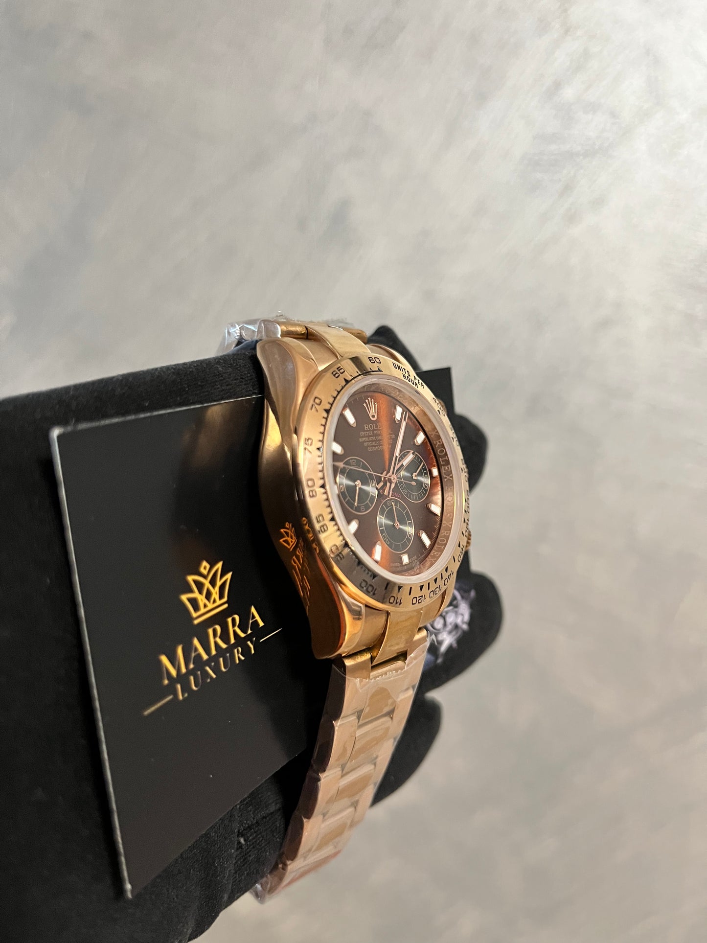 ROLEX DAYTONA ORO ROSA QUADRANTE CHOCOLAT
