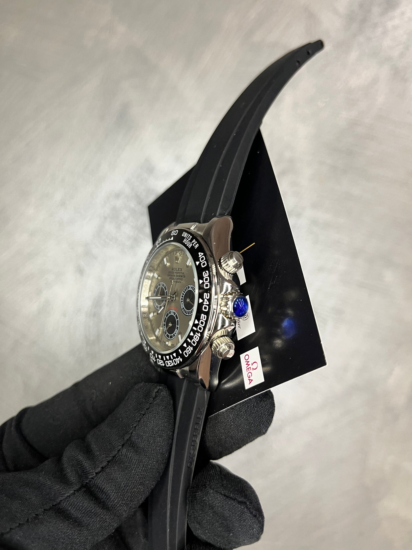 ROLEX DAYTONA QUADRANTE GRIGIO RODIO