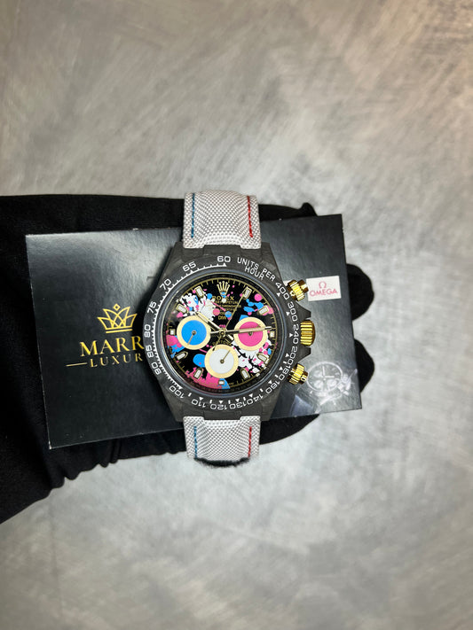ROLEX DAYTONA CARBONIO DIW QUADRANTE COLORATO CASSA IN CARBONIO