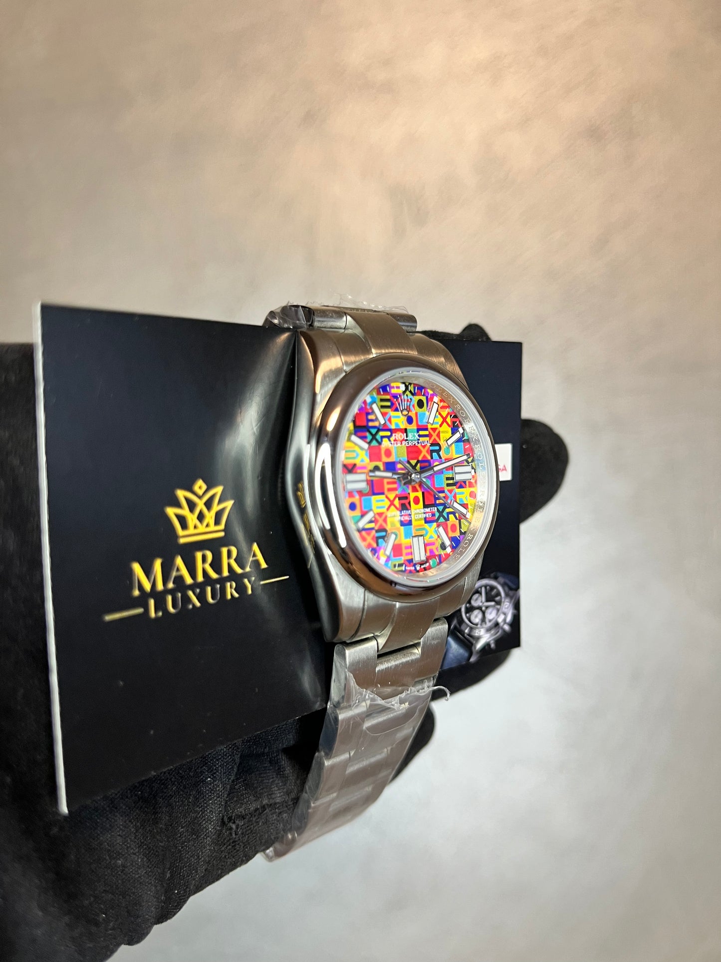 OYSTER PERPETUAL QUADRANTE MULTICOLOR