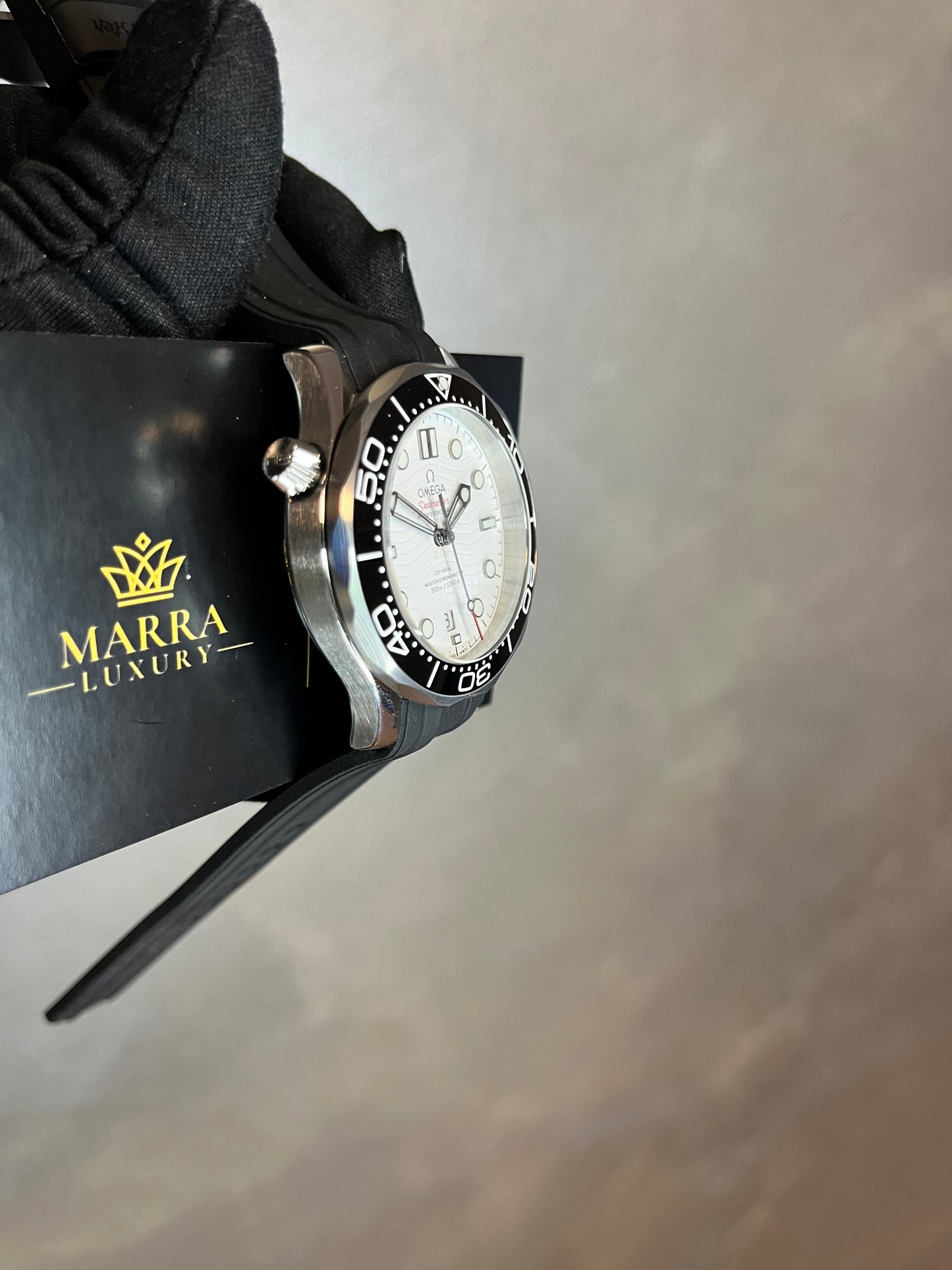 OMEGA SEAMASTER DIVER QUADRANTE BIANCO