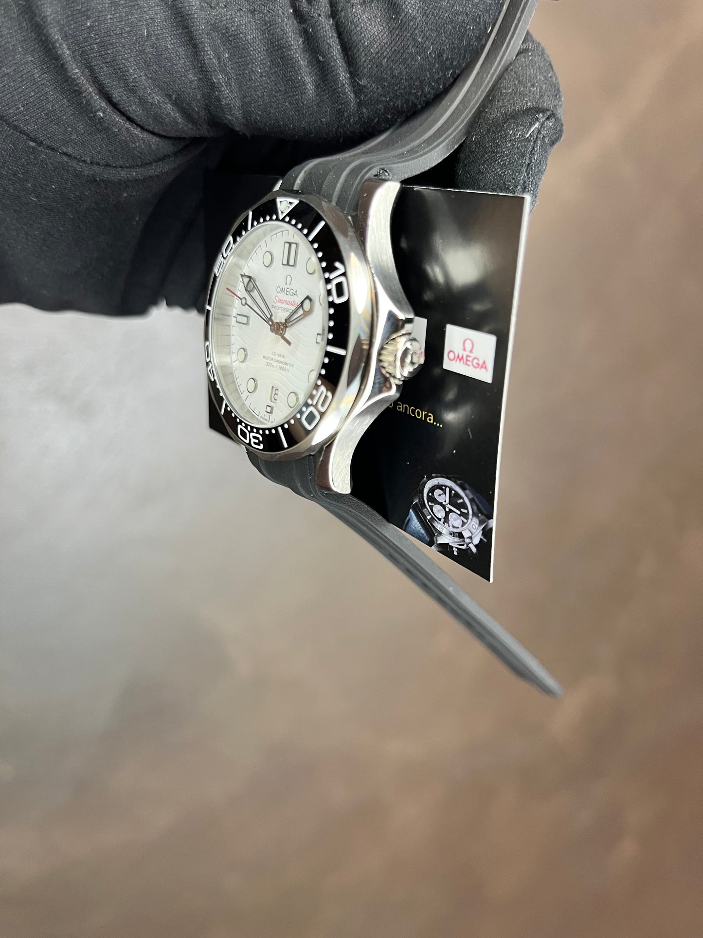 OMEGA SEAMASTER DIVER QUADRANTE BIANCO