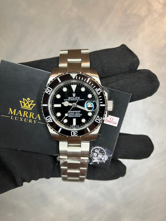 ROLEX SUBMARINER BLACK DATA