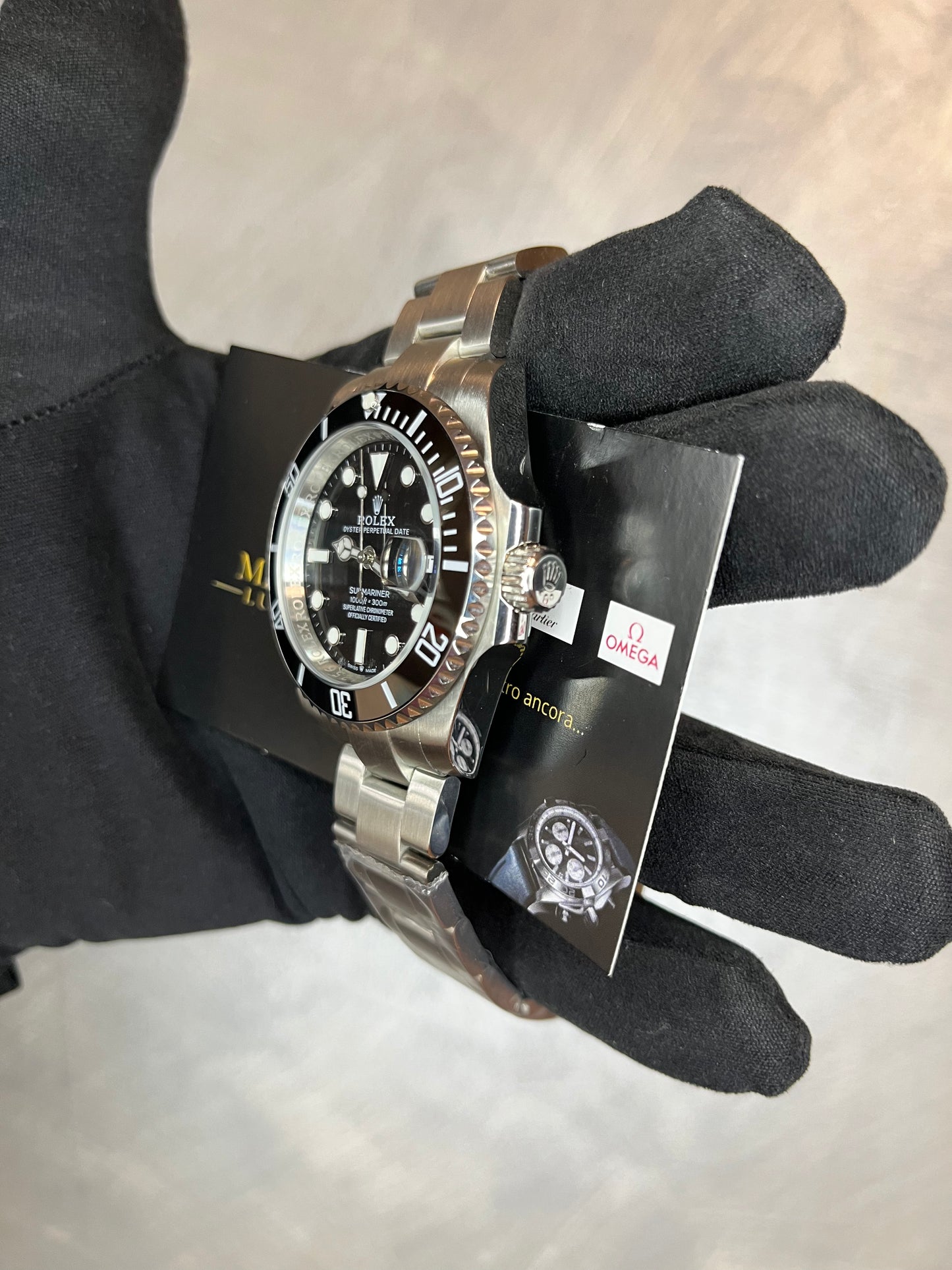 ROLEX SUBMARINER BLACK DATA