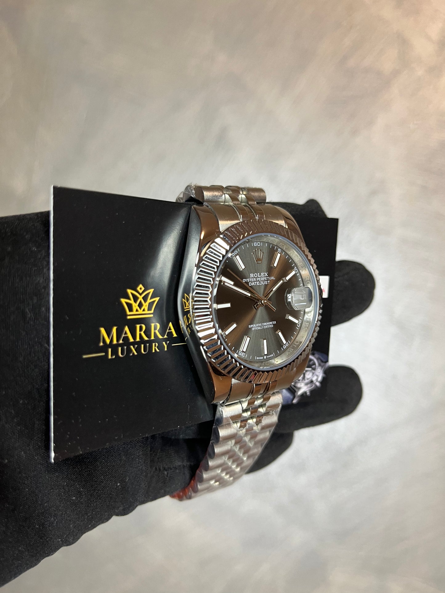 ROLEX DATEJUST CINTURINO JUBILEE QUADRANTE ARDESIA