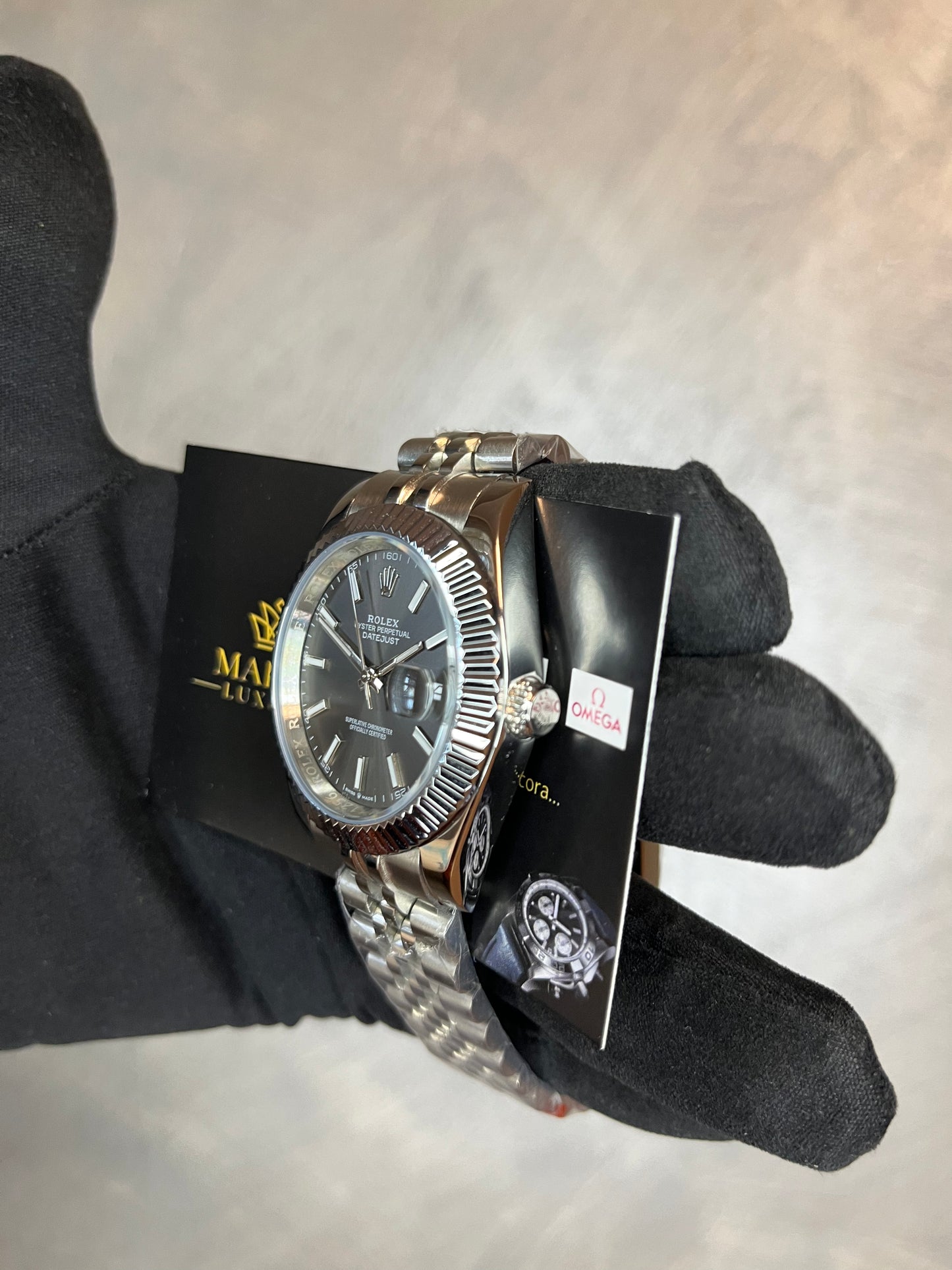 ROLEX DATEJUST CINTURINO JUBILEE QUADRANTE ARDESIA