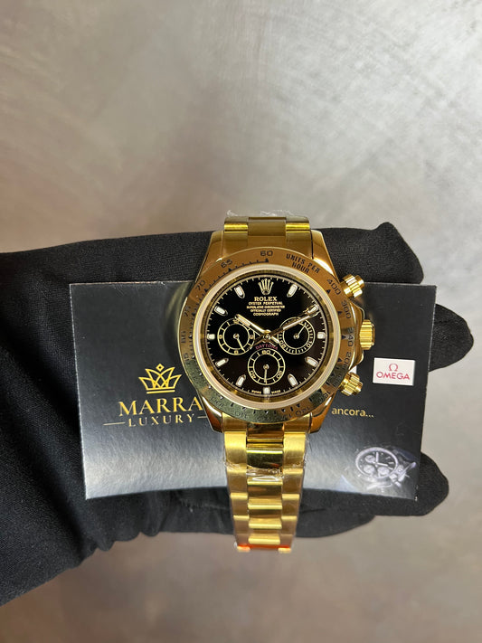 ROLEX DAYTONA ORO GIALLO QUADRANTE NERO