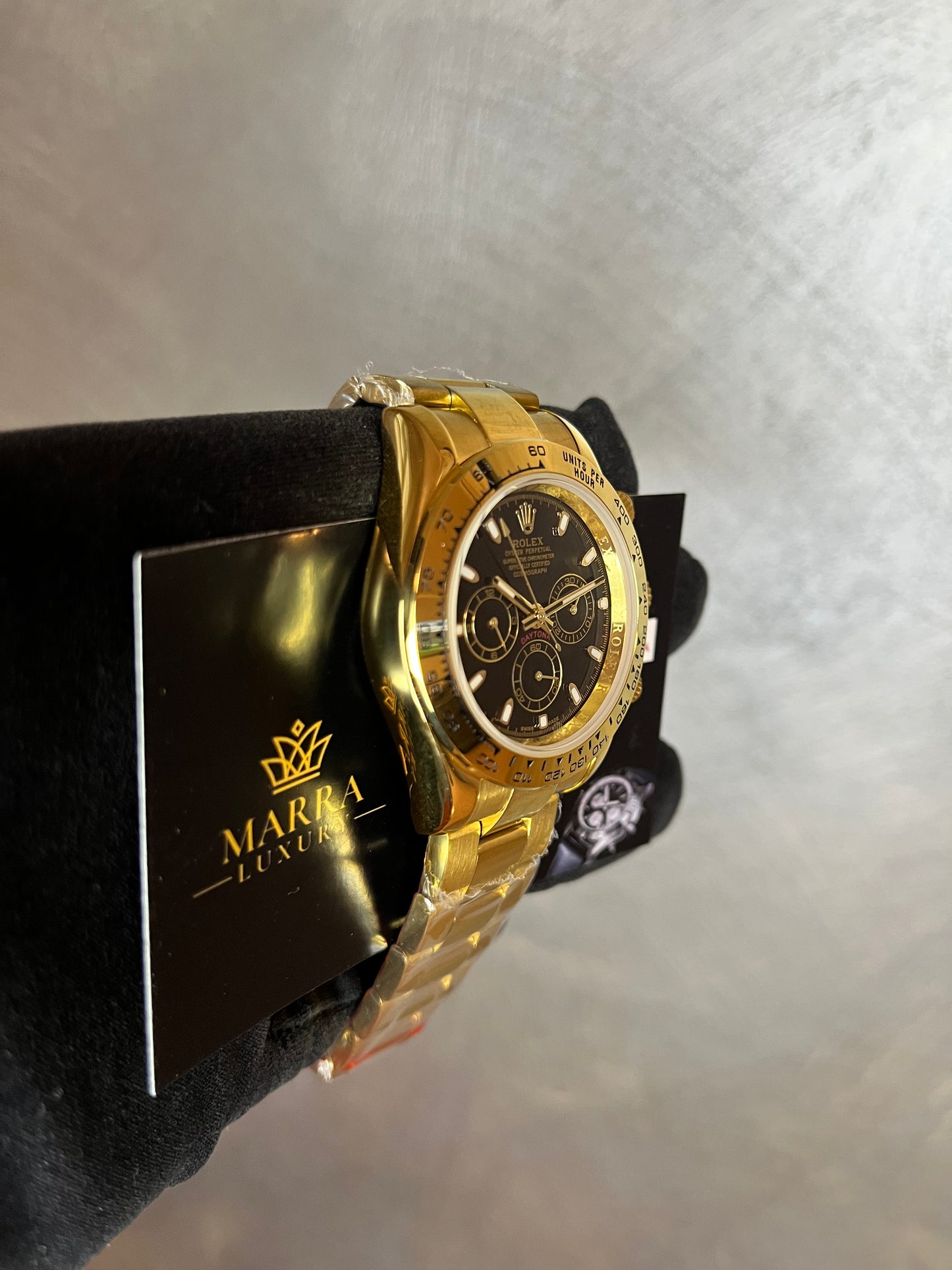 ROLEX DAYTONA ORO GIALLO QUADRANTE NERO