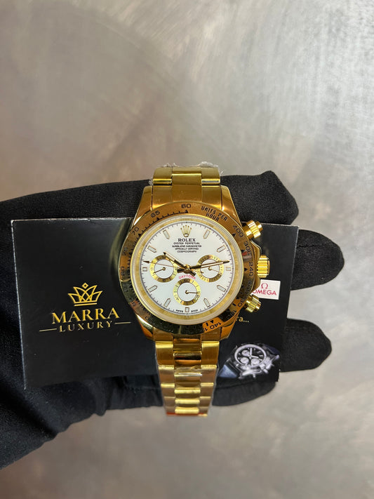 ROLEX DAYTONA ORO GIALLO QUADRANTE BIANCO