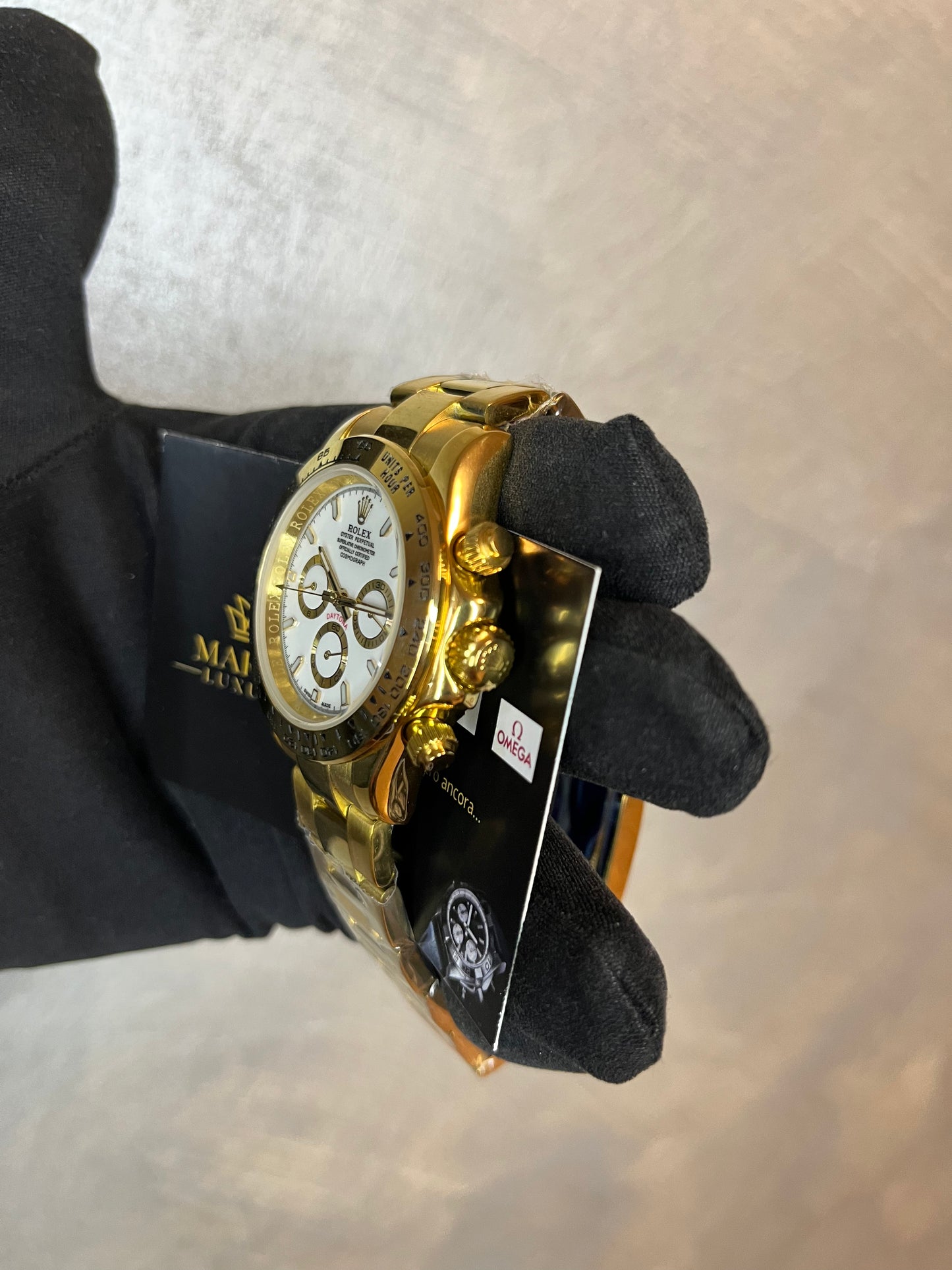 ROLEX DAYTONA ORO GIALLO QUADRANTE BIANCO