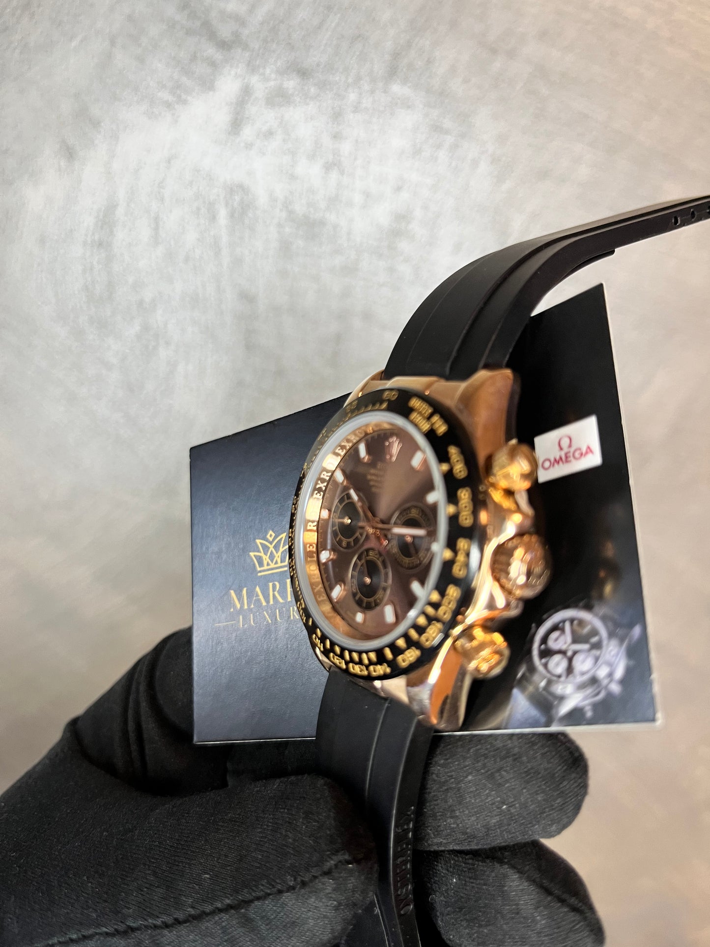 ROLEX DAYTONA OYSTERFLEX ORO ROSA QUADRANTE CHOCOLAT