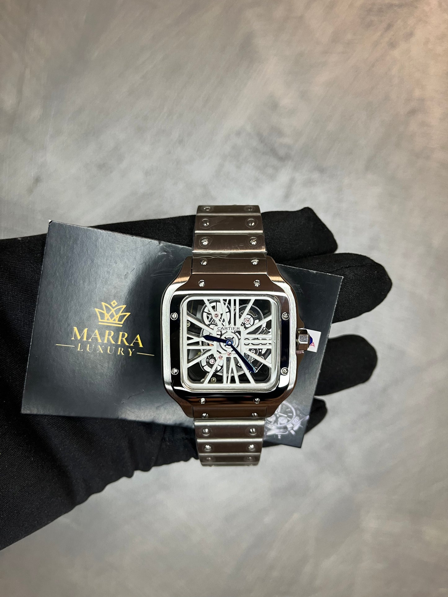 CARTIER SANTOS 40 MM SKELETON
