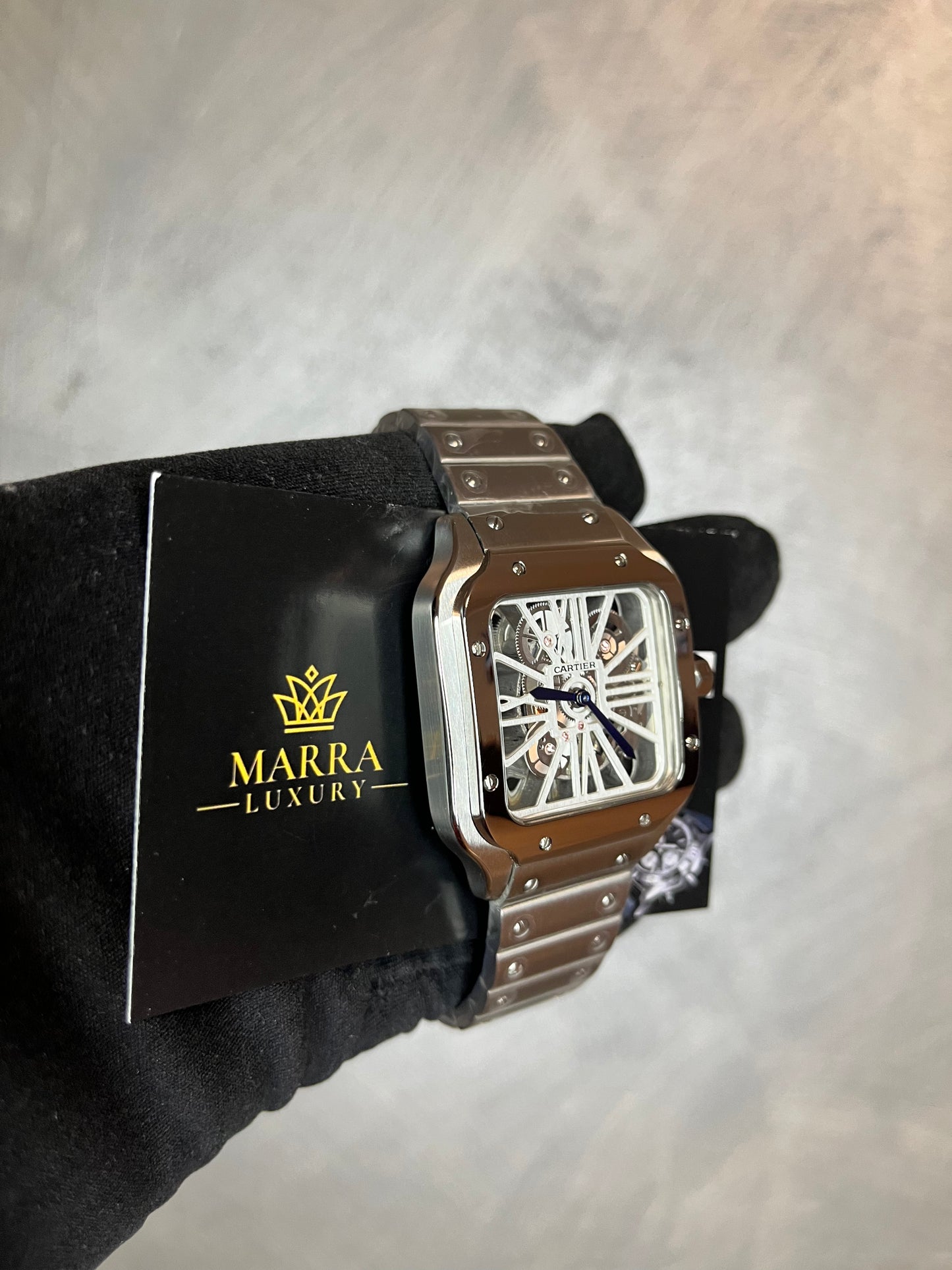 CARTIER SANTOS 40 MM SKELETON